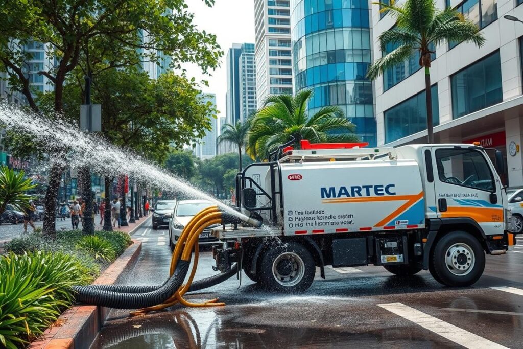 Hidrojateamento esgoto na Zona Sul