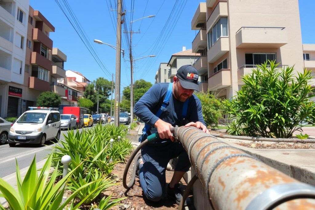 Desentupir canos em Santo André