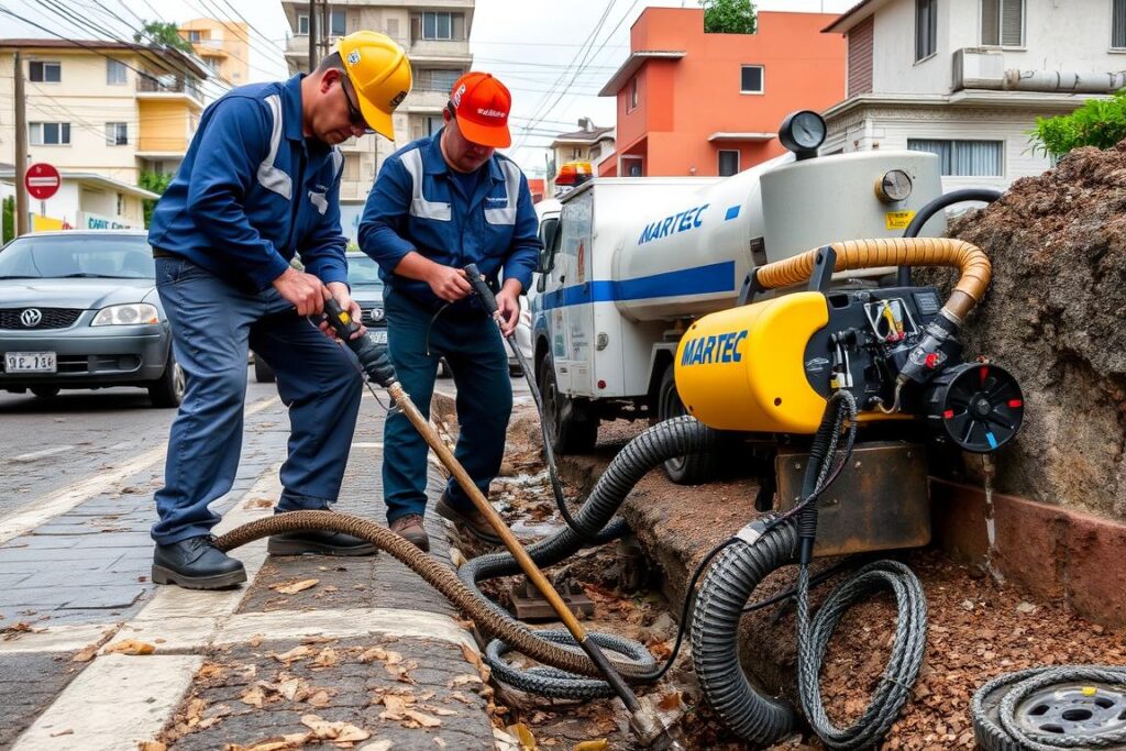 Serviços de desentupimento em Guarulhos